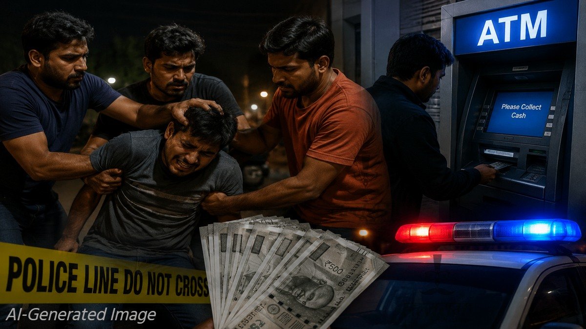रायपुर में युवक को बंधक बनाकर एटीएम से निकलवाए पैसे, पार्टी के लिए बदमाशों ने की मारपीट