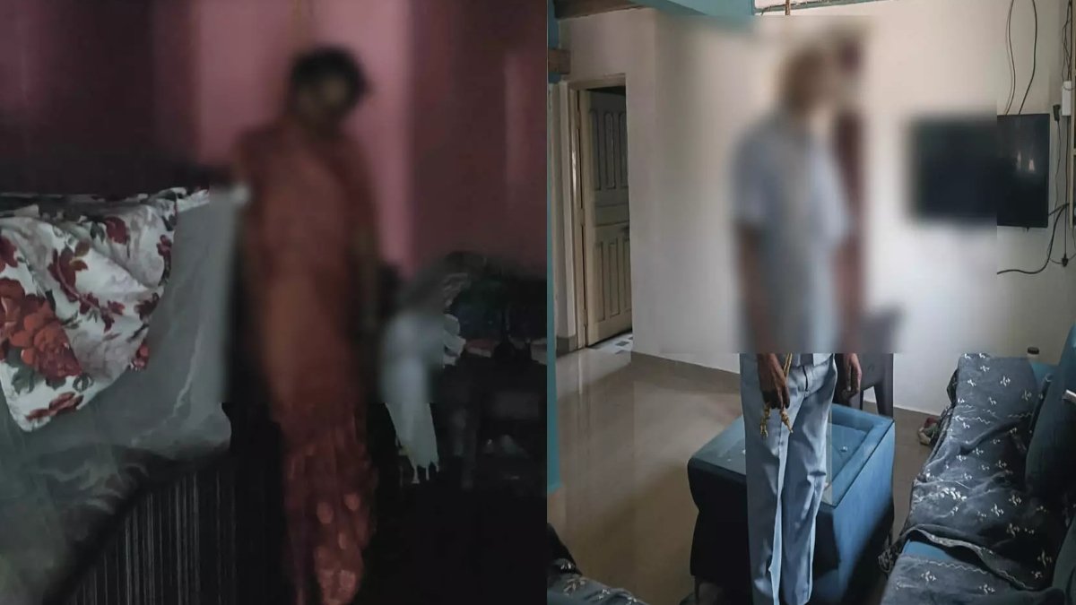 रहस्यमयी घटना से सनसनी: बुजुर्ग दंपति के शव घर के अलग-अलग कमरों में फंदे पर मिले, जांच में जुटी पुलिस