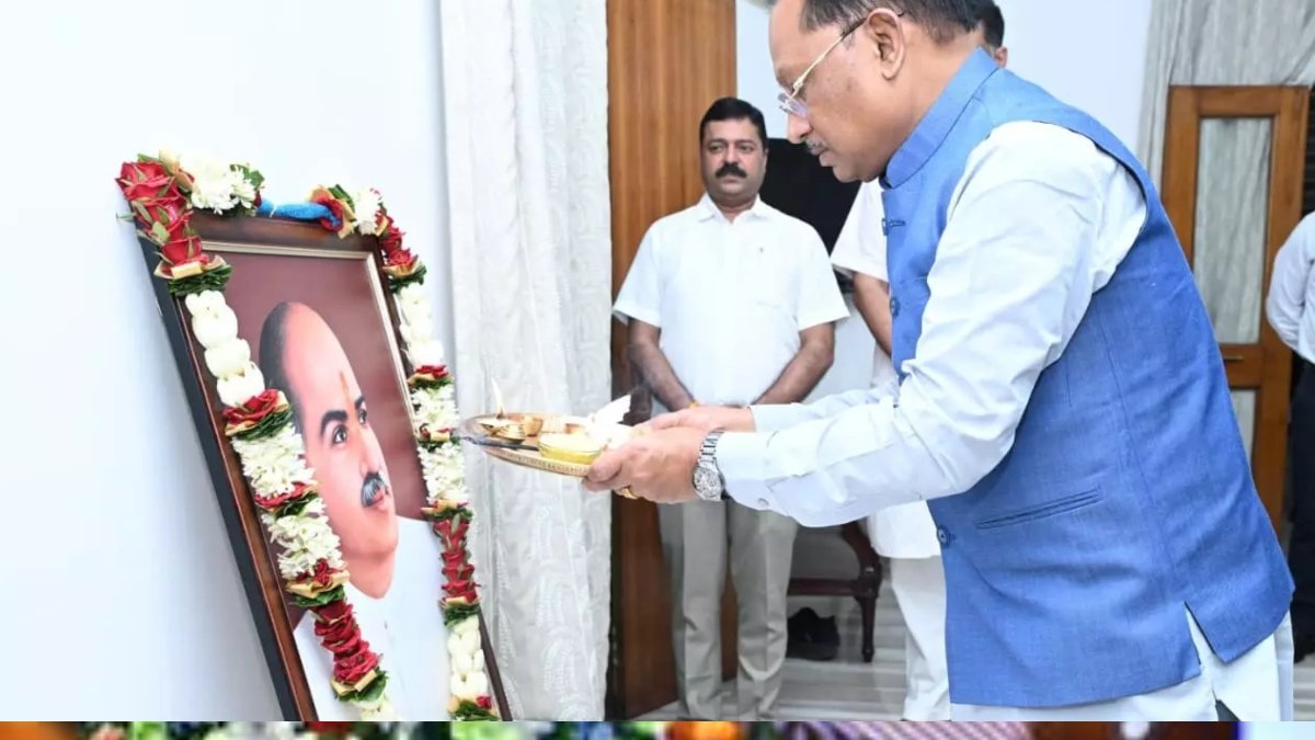 बलिदान दिवस पर डॉ. श्यामा प्रसाद मुखर्जी को सीएम विष्णुदेव साय की श्रद्धांजलि, कहा- राष्ट्र की एकता और स्वाभिमान के अमर प्रेरणास्रोत हैं