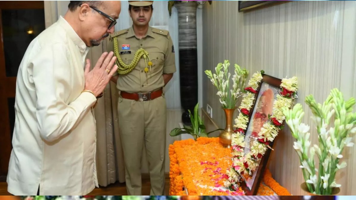 डॉ. श्यामा प्रसाद मुखर्जी की पुण्यतिथि पर राज्यपाल रमेन डेका ने दी श्रद्धांजलि, राष्ट्र निर्माण में योगदान को किया याद