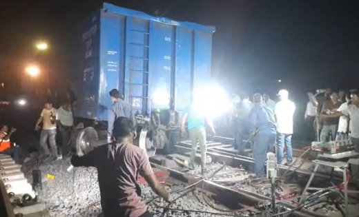 बिलासपुर में बड़ा रेल हादसा टला, रेलवे स्टेशन के पास मालगाड़ी का वैगन पटरी से उतरा