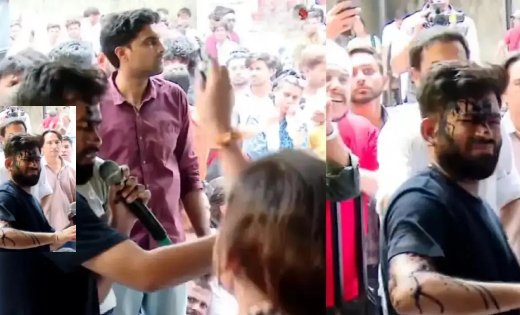 सोनम वांगचुक अस्पताल में भर्ती, जंतर-मंतर पर प्रदर्शन के दौरान अभिजीत दीपके पर स्याही फेंकी गई