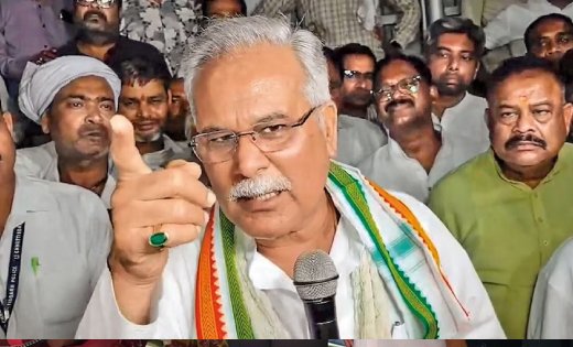 रायपुर की सियासत में बढ़ा टकराव…धरना खत्म होते ही भूपेश बघेल का भाजपा पर बड़ा हमला…कानून-व्यवस्था से लेकर NEET तक सरकार को घेरा