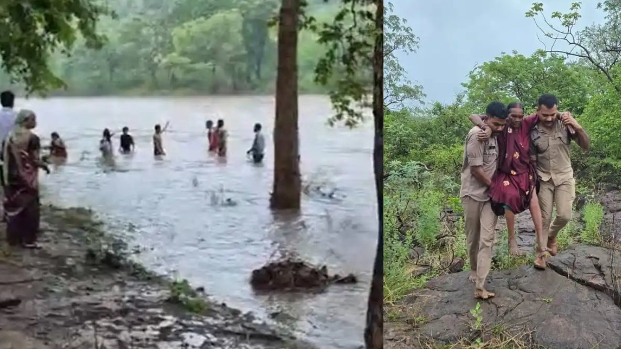 CG Balodabazar Rescue: तुरतुरिया मंदिर में बाढ़ से घिरे 250 श्रद्धालु, पुलिस ने जोखिम उठाकर सभी को सुरक्षित निकाला