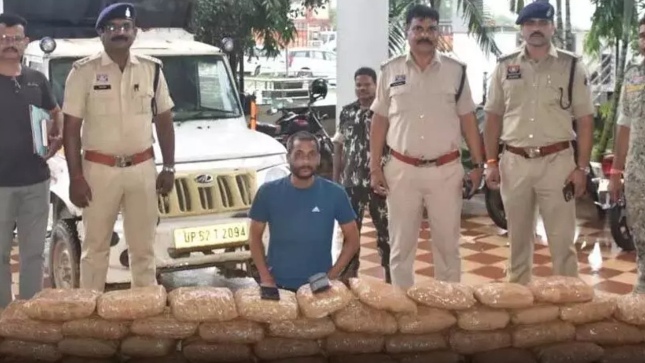 ओडिशा से यूपी ले जाया जा रहा था एक करोड़ का गांजा, बस्तर पुलिस ने पकड़ी बड़ी खेप