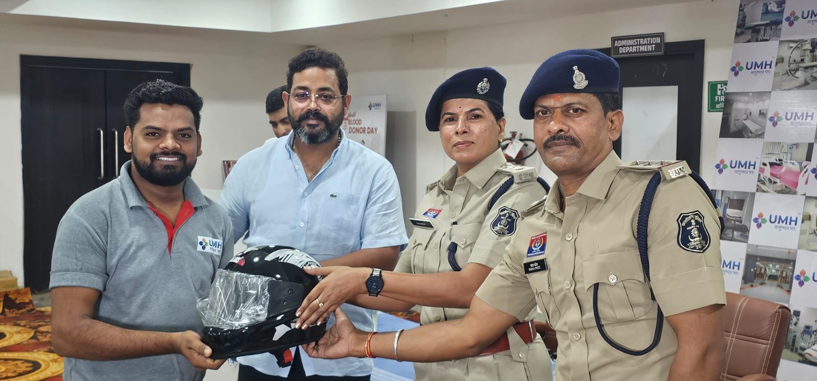 हेलमेट बने आदत, सीट बेल्ट बने संस्कृति, उर्मिला फाउंडेशन के जागरूकता अभियान में एएसपी सीमा अहिरवार का संदेश