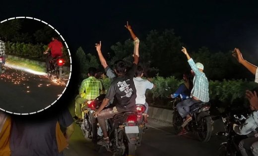सावन में स्टंटबाजी पड़ी महंगी, वायरल वीडियो ने पहुंचाया सलाखों तक, पुलिस ने सात बाइक की जब्त