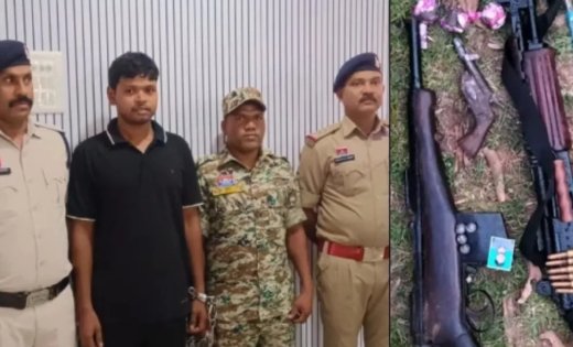 CG Crime: मुंबई तक पहुंची जशपुर पुलिस, पूर्व नक्सली और उसके साथी की गिरफ्तारी, इंसास राइफल समेत कई हथियार बरामद
