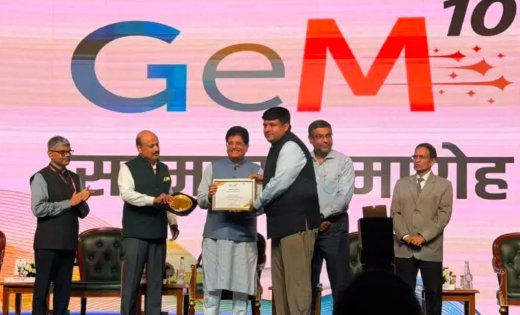 छत्तीसगढ़ को ‘GeM सस्टेनेबल प्रोक्योरमेंट अवार्ड’, शासकीय खरीदी दोगुनी होकर ₹3,935 करोड़ पहुंची