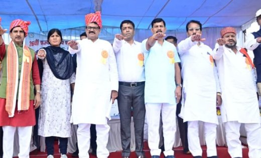 रिमझिम फुहारों के बीच खेल प्रतिभाओं ने भरी उड़ान, 26वीं राज्य स्तरीय शालेय क्रीड़ा प्रतियोगिता का भव्य शुभारंभ….