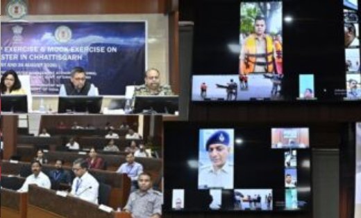 बाढ़ आपदा से निपटने सभी 33 जिलों में मॉक ड्रिल