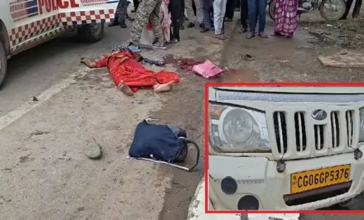 CG में दर्शन से लौट रहे श्रद्धालुओं पर टूटा कहर, तेज रफ्तार ट्रक ने पिकअप को मारी टक्कर; 1 की मौत, 15 से ज्यादा घायल