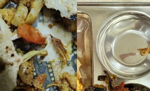 छात्रों की थाली में बार-बार दिखा ऐसा नजारा, मेस के खाने की क्वालिटी पर उठे गंभीर सवाल