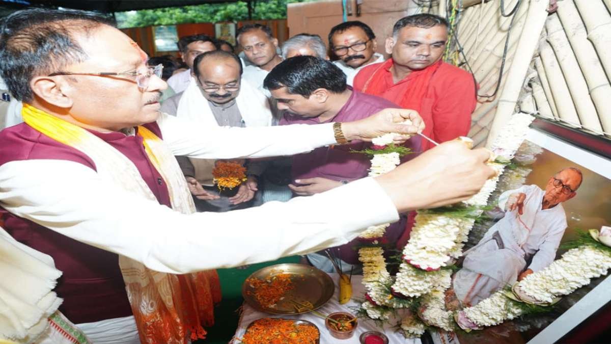 मदकूद्वीप की पुरातात्विक और आध्यात्मिक विरासत के संरक्षण में स्वर्गीय शांताराम का योगदान सदैव स्मरणीय रहेगा : मुख्यमंत्री विष्णु देव साय