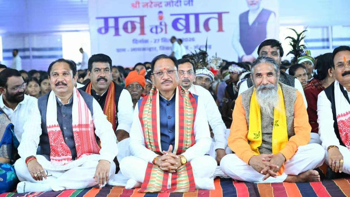 नक्सलवाद से प्रभावित रहे क्षेत्रों में शांति के साथ खुल रहे विकास और समृद्धि के नए द्वार : मुख्यमंत्री विष्णुदेव साय
