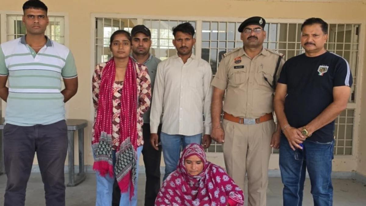 नूंह में 300 किलो गोवंश मांस बरामदगी मामले में तीसरी गिरफ्तारी, महिला आरोपी सायना गिरफ्तार