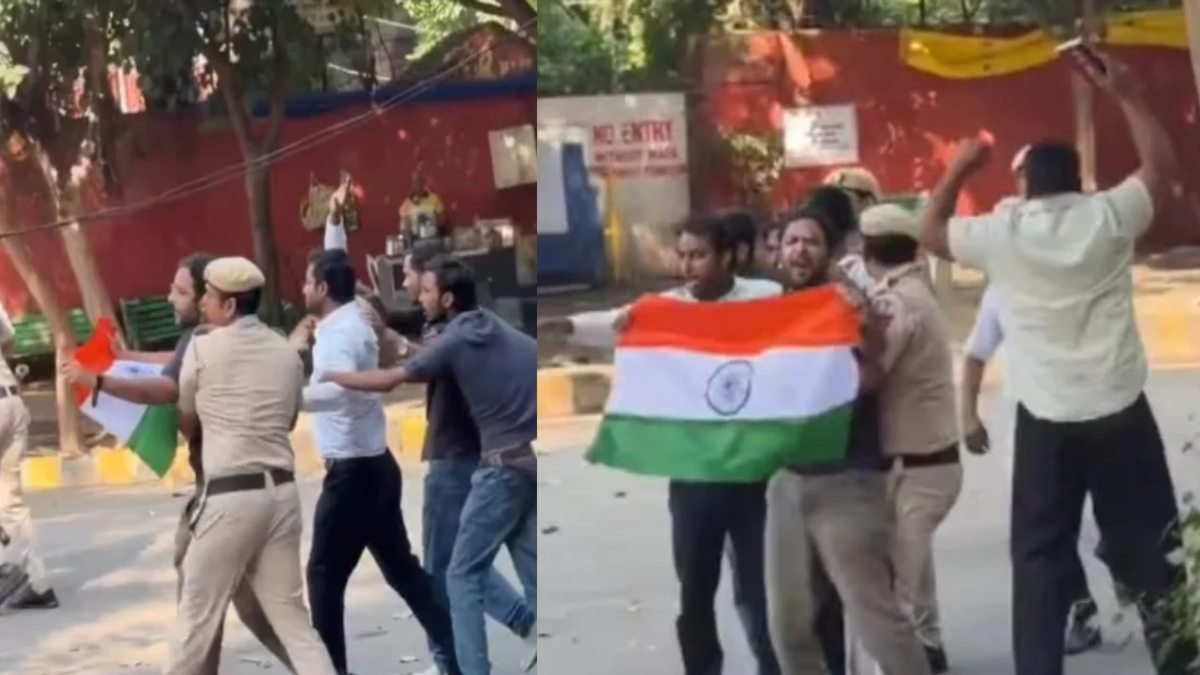 Jantar Mantar पर प्रदर्शन की कोशिश, दिल्ली पुलिस ने CJP के सौरभ दास और आशुतोष रांका को हिरासत में लिया